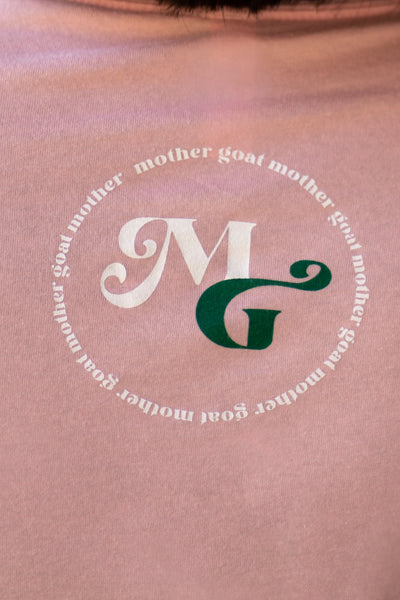 Light Pink MG Logo Tee